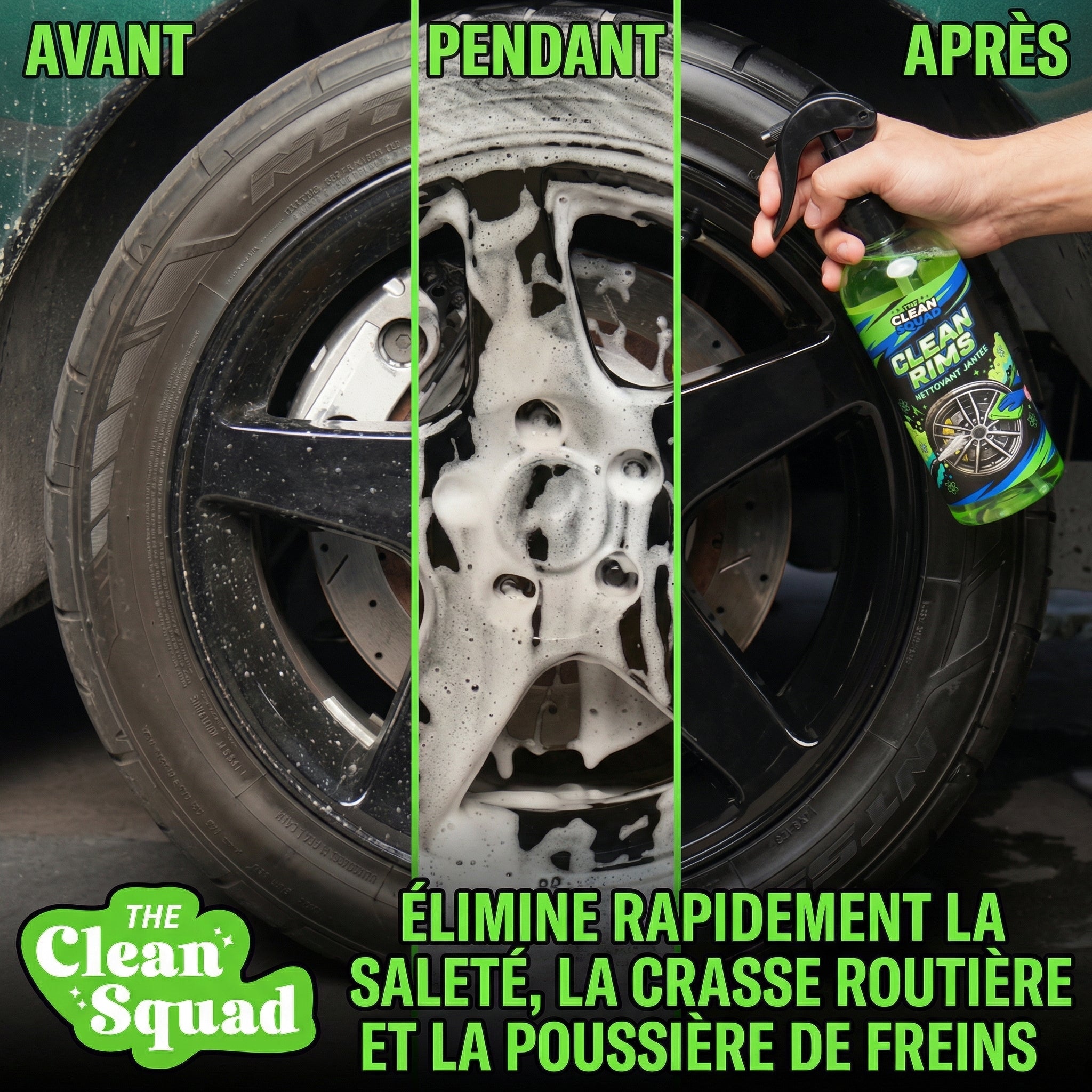 Pack Nettoyage Complet Voiture 8 en 1