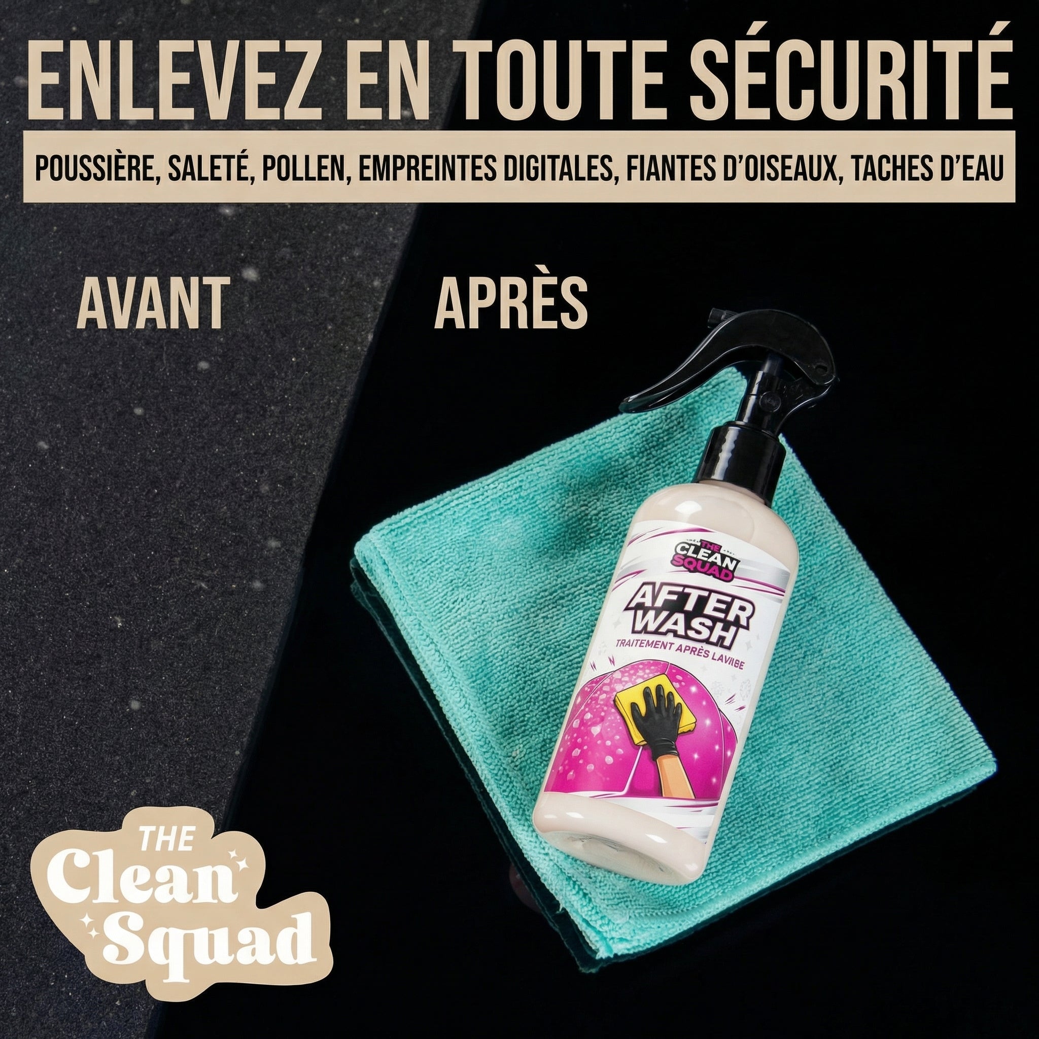 Pack Nettoyage Complet Voiture 8 en 1